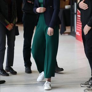 ZARA GREEN CULOTTE TROUSERS